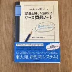 東大生が書いた 問題を解く力を鍛えるケース問題ノートのサムネイル