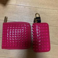 ピンクトゲトゲ付き財布&キーケースのサムネイル