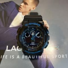CASIO G-SHOCK GA-100CB-1AJF 青迷彩のサムネイル