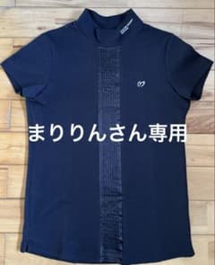 マスターバニーエディション モックネック 半袖シャツ プリーツ 黒