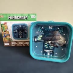 Minecraft エンダードラゴン・ウォーデン目覚まし時計