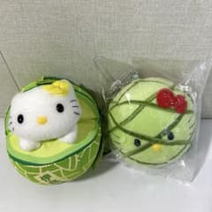 限定】ハローキティ ご当地ぬいぐるみ セット（海老名メロンパン