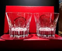 ☆バカラ☆ロックグラス☆新品未使用☆ペア料金☆のサムネイル