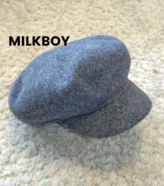 美品★MILKBOY ミルクボーイ ウール キャスケット ハンチング ★日本製