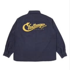CHALLENGER BRIGADE 長袖シャツ ネイビーのサムネイル