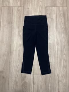 lululemon ルルレモン ランニング レギンス ネイビー サイズ4のサムネイル
