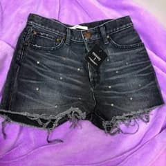 新品 moussy スタッズショーパンのサムネイル