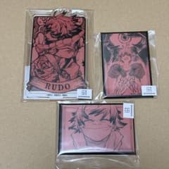 ガチアクタ まるくじ アクリルスタンド 缶バッジ 3点セット ルド ガチアクタ まるくじ アクリルスタンド 缶バッジ 3点セット ルド