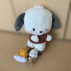 ポチャッコ、ぐでたま　ぬいぐるみ　マスコット