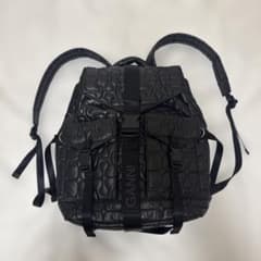 【新品】GANNI キルティング バックパック ブラック2026SS 新品】GANNI キルティング バックパック ブラック2026SS - メルカリ