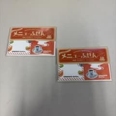 コメダ珈琲 メニューふせん