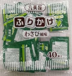 마루미야 후리카케 와사비 맛 40장입