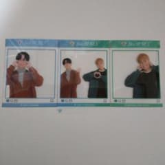 SixTONES DUET 田中樹 森本慎太郎 クリアピンナップシートのサムネイル