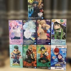 僕のヒーローアカデミア　プライズフィギュア　9点セット