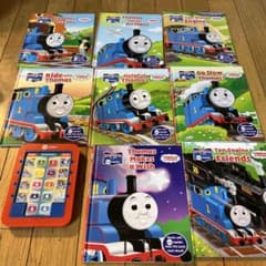 トーマス英語絵本8冊とme readerセット - メルカリ