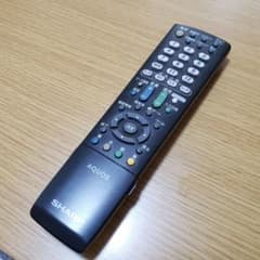 【値下げ】シャープ AQUOS 純正リモコン ga952wjsaのサムネイル