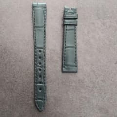 OMEGA レザーベルト ネイビー 19mm （純正） 14.【純正】OMEGA レザーベルト ネイビー - メルカリ