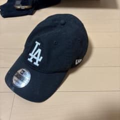 New Era 9TWENTY LAロゴ ブラックキャップのサムネイル