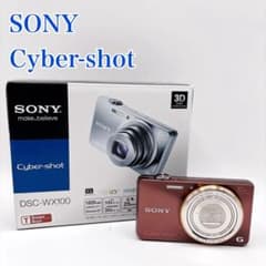 Sony Cyber-shot DSC-WX100 ブラウン 箱、取説付き - メルカリ