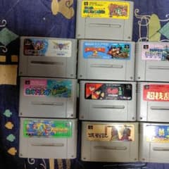 スーパーファミコン ソフト まとめ売り 11本セットのサムネイル