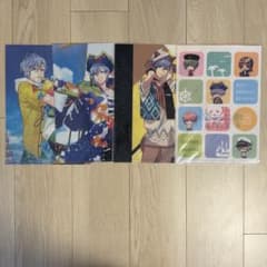 A3! クリアファイル 三角＆椋 開花前後2枚セット　SUMMER TROUPEのサムネイル