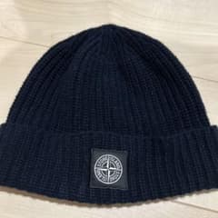 STONE ISLAND ニット帽 黒のサムネイル