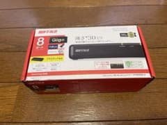 BUFFALO Giga対応 スイッチングハブ LSW6-GT-8NP/BKのサムネイル