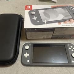 Nintendo Switch Lite グレー ケース付きのサムネイル