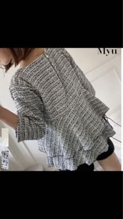 myu ペプラムツイード トップスのサムネイル