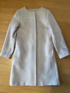 ノーカラーコート♡グレーのサムネイル