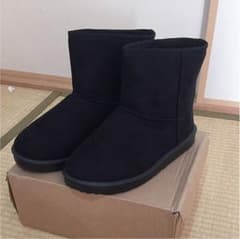 ✳︎✳︎✳︎nisi.様専用！！！新品 ムートンブーツ 黒 メンズのサムネイル