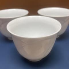 有田焼 清兵衛 湯呑 白色 陶器 湯飲み 3個セットのサムネイル