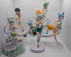 SAO シノンフィギュア６体セット　ソードアートオンライン