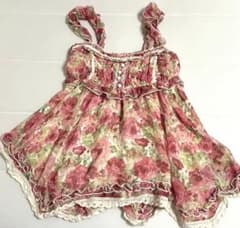 LIZLISA リズリサ 花柄シフォンキャミソール 希少品 平成 y2k ピンク LIZLISA リズリサ 花柄シフォンキャミソール 希少品 平成 y2k ピンク