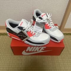 土日セール！！NIKE エアマックス90 GORE-TEX 蛍光オレンジ - メルカリ