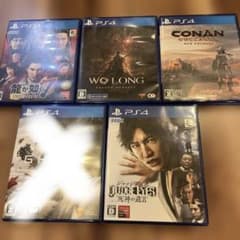 PS4 ソフト 4本セット まとめ売り