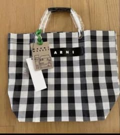 MARNI ギンガムチェック　トートバッグ　マルニのサムネイル