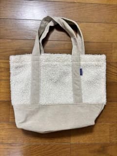 ボアトートバッグ　アイボリーのサムネイル
