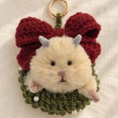 はむにぎり　クリスマスリースのサムネイル
