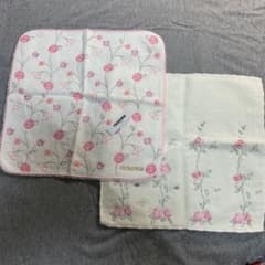 renoma &PIERRE BALMAINバラ刺繍タオルハンカチセット