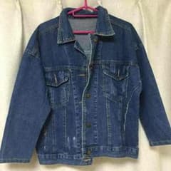 新品未使用デニムジャケット∗﹡のサムネイル