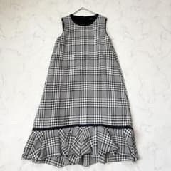 未使用級美品✨フォクシー　デイジーリン　チェック柄　ワンピース　42 未使用級美品✨フォクシー デイジーリン チェック柄 ワンピース 42
