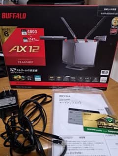 BUFFALO WXR-6000AX12S 無線LANルーターワイファイルーターのサムネイル