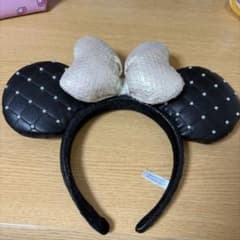 東京ディズニーリゾート カチューシャ ブラック キルティングのサムネイル