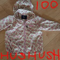 アウター パーカー 花柄 ブルゾン 100 HUSHUSHのサムネイル