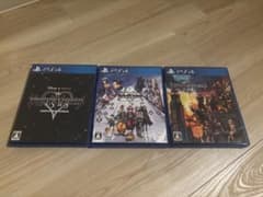 【ps4】キングダムハーツ3本セット　1.5+2.5 2.8 3のサムネイル
