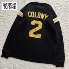 ご購入用 COLONY No.2 ナンバリング フットボール Tシャツ ロンT ご購入用 COLONY No.2 ナンバリング フットボール Tシャツ ロンT