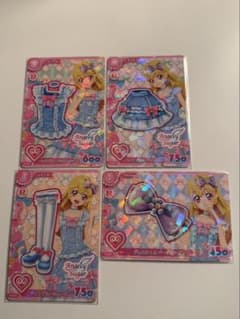 アイカツ！ 星宮いちご エンジェリーシュガー 4枚セットのサムネイル