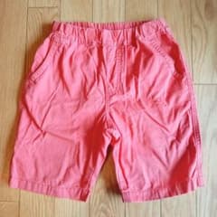 ユニクロ　キッズ　120　レッド　ハーフパンツのサムネイル