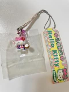 ハローキティ　根付け　ご当地キティ　熱海限定 ハ*ー様 ハローキティ 熱海限定 根付 ストラップ 熱海